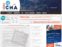 Tablet Screenshot of icna.fr